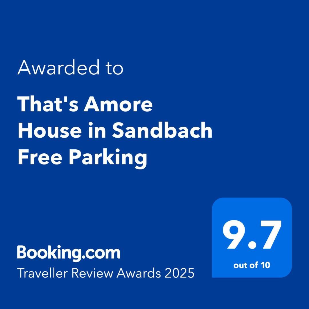 That'S Amore House In Sandbach Free Parking Buitenkant foto